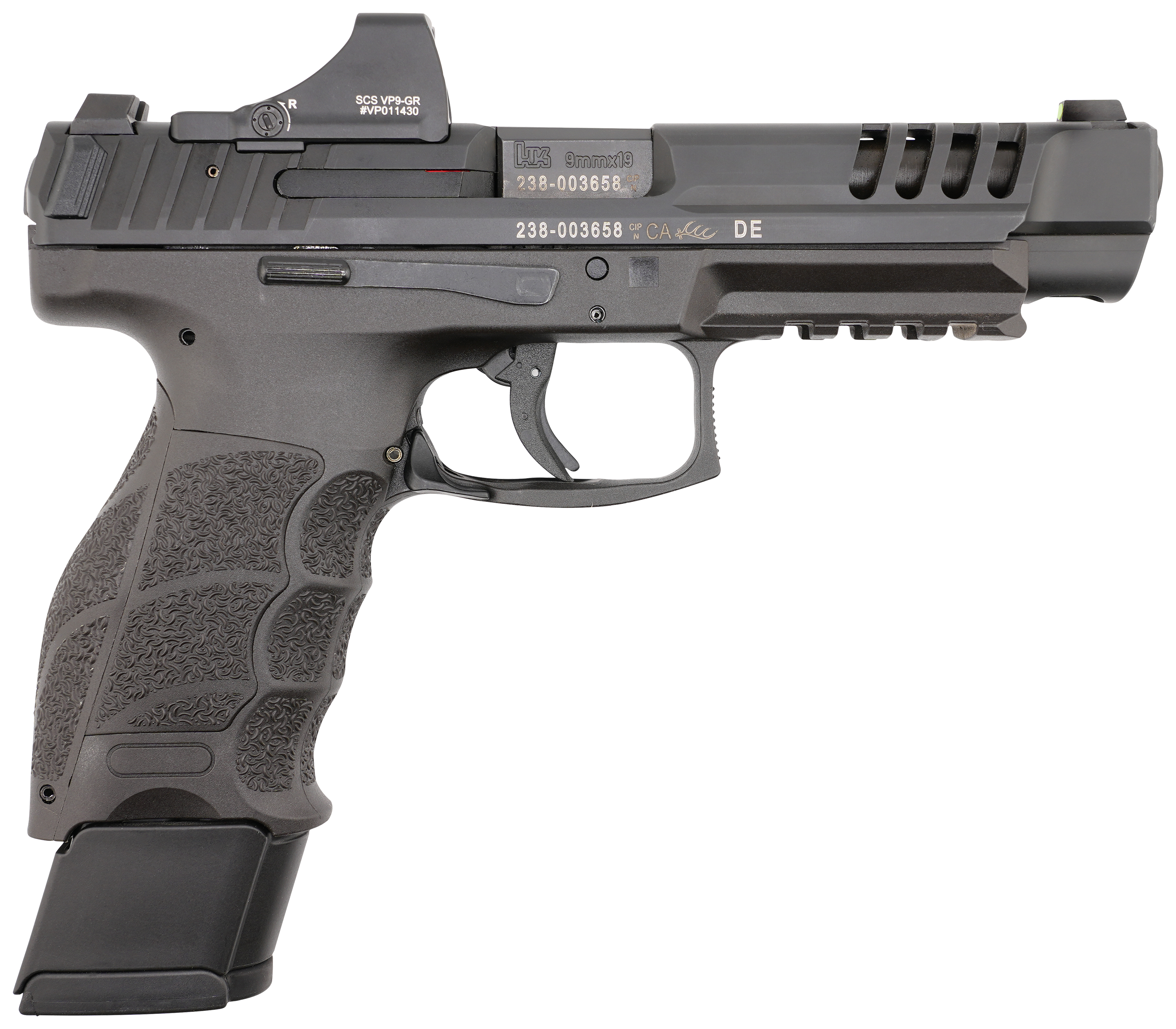 Hk Vp9l Semi-auto Pistol With Holosun Scs Sight 